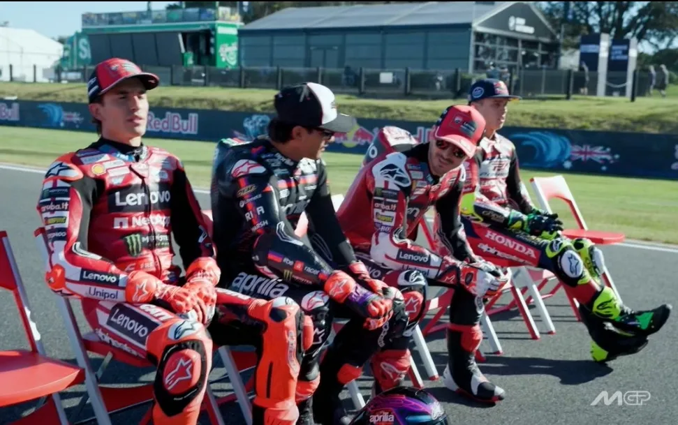 Bagnaia dan Martin Goda Marc Marquez Soal Momongan di Paddock MotoGP