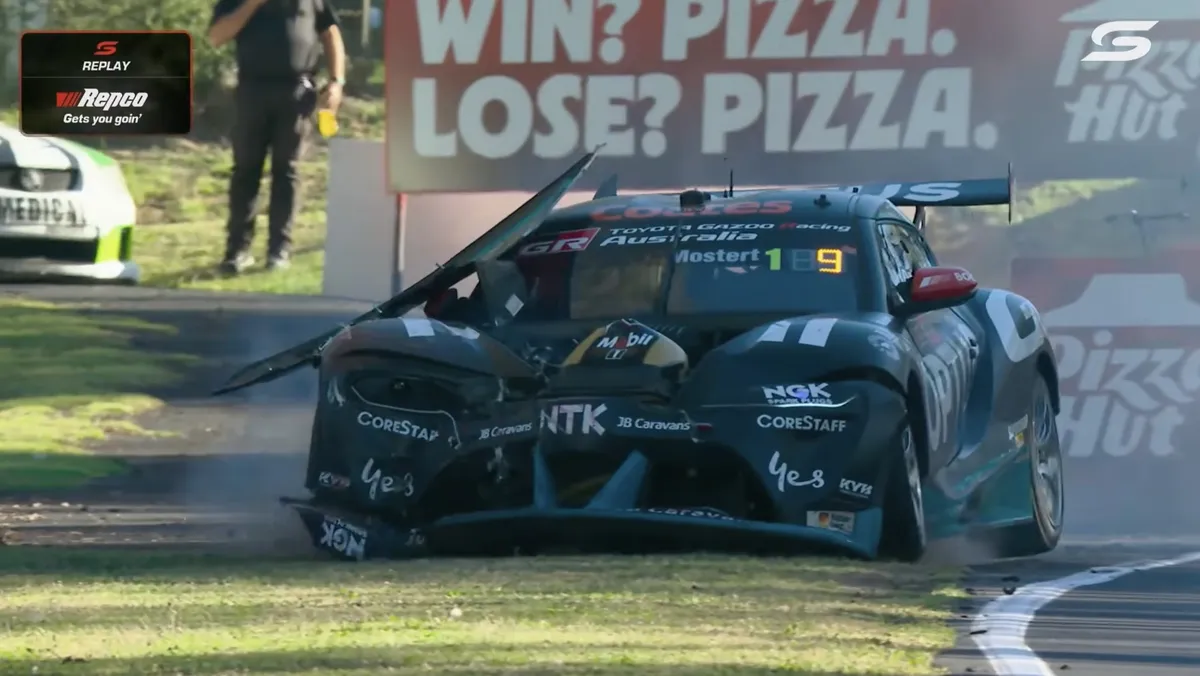 Mostert dan Wood Ungkap Penyebab Kecelakaan Brutal di Bathurst 1000