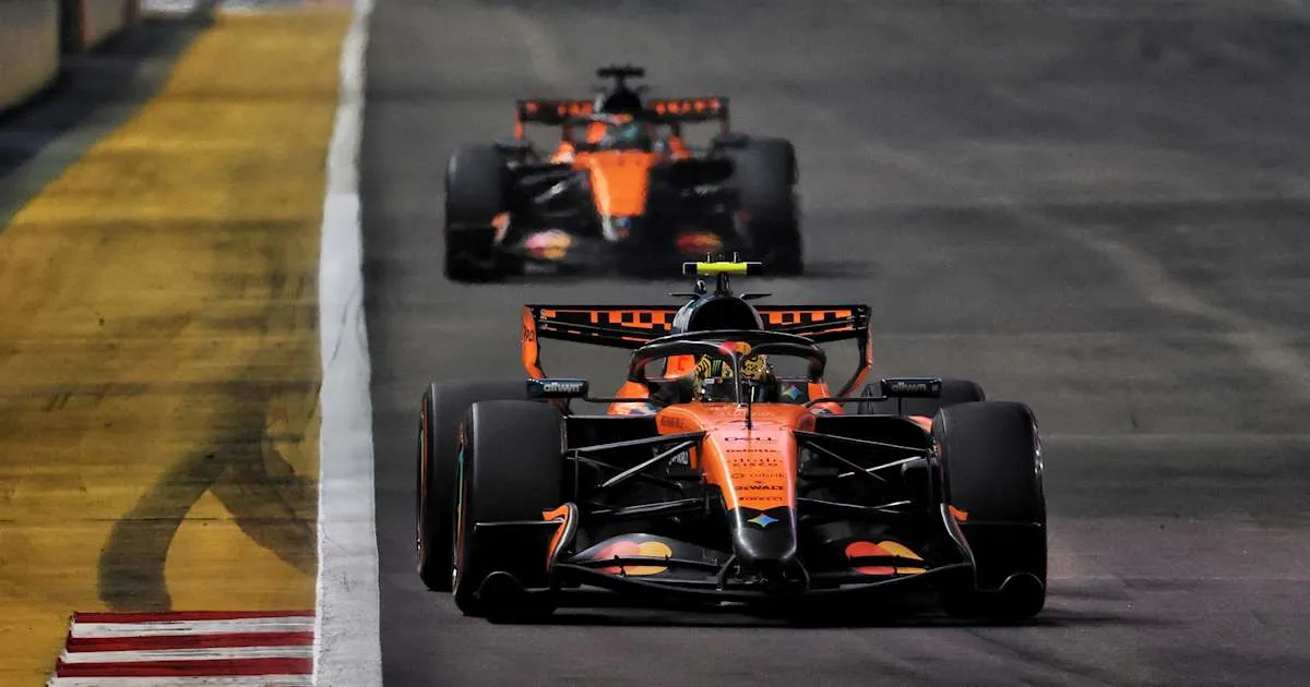 Tabrakan Norris dan Piastri di Singapura Ancam Finis McLaren