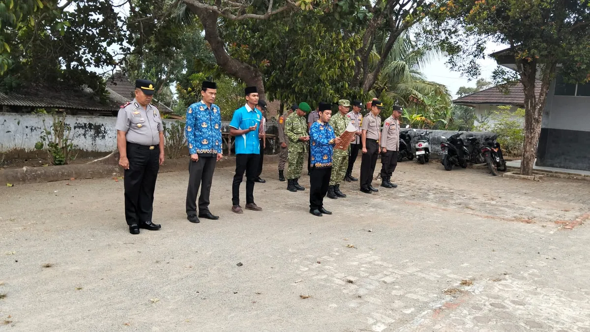 Koramil 0115/Cimanggu Bersama Forkopimcam Gelar Upacara Sumpah Pemuda