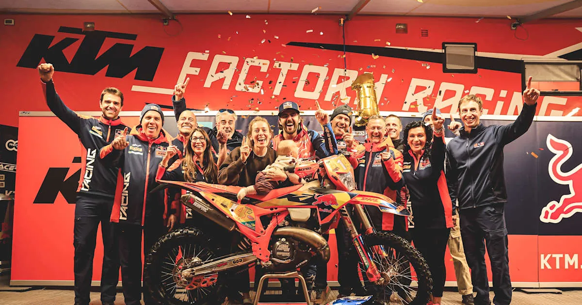 Manuel Lettenbichler Amankan Gelar Kelima Beruntun di Hard Enduro