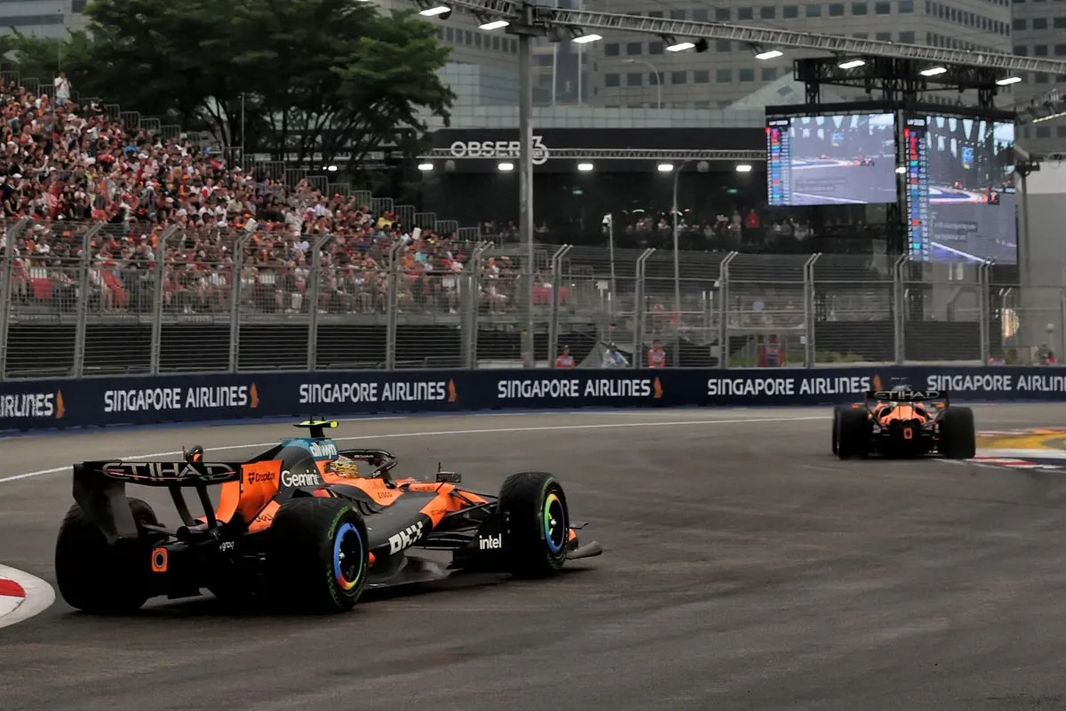 McLaren Putuskan Bebaskan Lando Norris dari Sanksi Usai Insiden GP Singapura