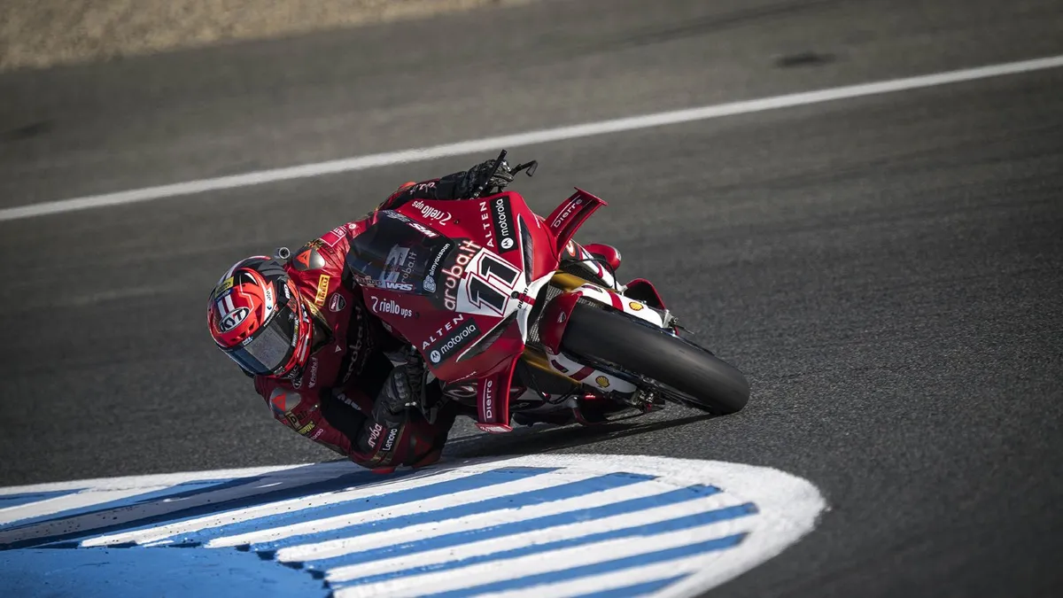 Nicolo Bulega Menang Race 1 Jerez WorldSBK dan Perpanjang Rekor