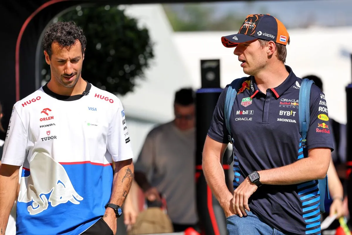 Hambatan Waktu Jadi Kendala Reuni Max Verstappen dan Daniel Ricciardo di Le Mans