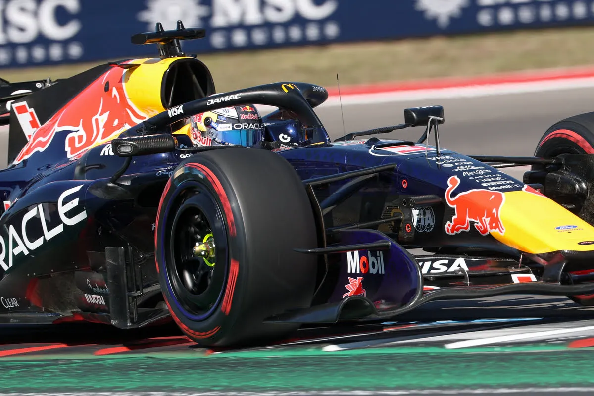 Red Bull Alami Kendala Teknis di Austin Usai Tampil Dominan