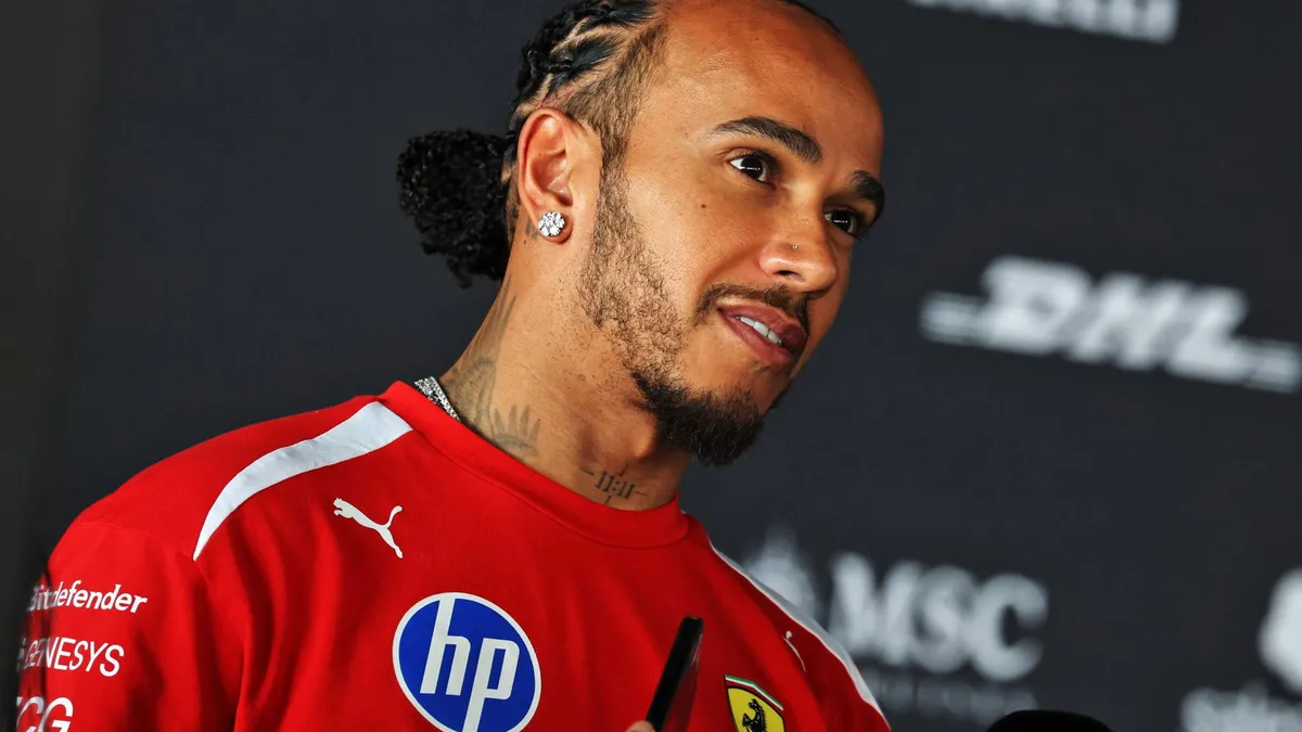 Hamilton Berdoa Mesin Ferrari Aman Setelah Masalah Teknis di Meksiko