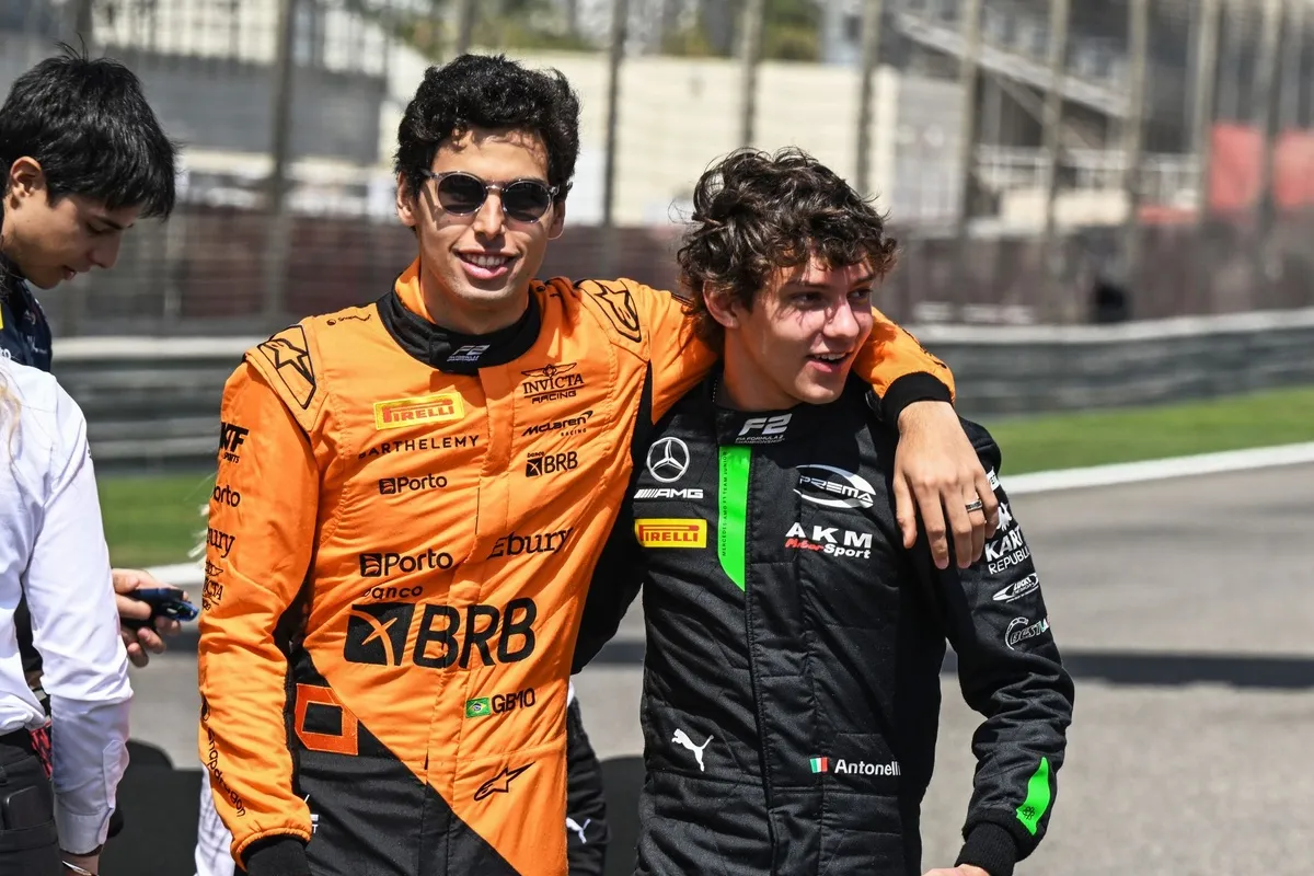 Bortoleto Komentari Sukses Antonelli dan Hadjar di Formula 1