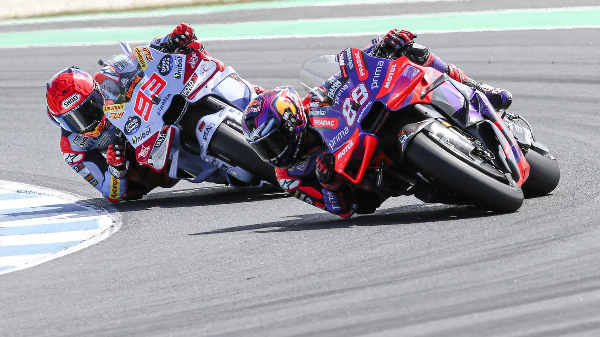Marc Marquez Terpukau Gaya Balap Jorge Martin di MotoGP