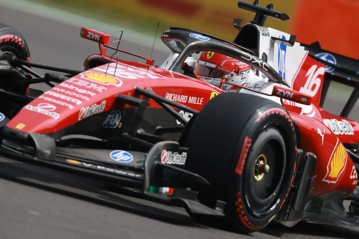 Leclerc Pimpin FP1 F1 GP Meksiko Saat Sepuluh Pembalap Muda Beraksi