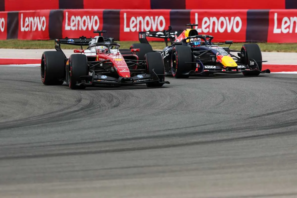 Charles Leclerc Ungkap Duel Sengit Kontra Max Verstappen di Austin