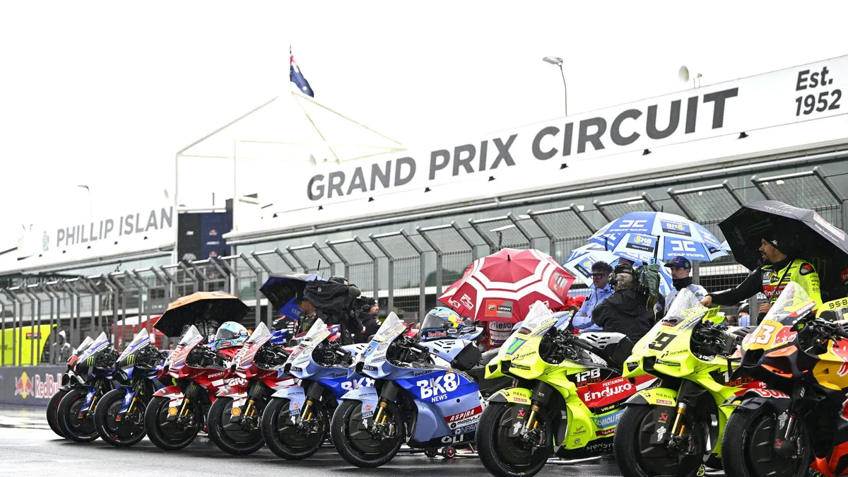 Aturan 60 Menit Paksa MotoGP Batalkan Balapan Final di Phillip Island