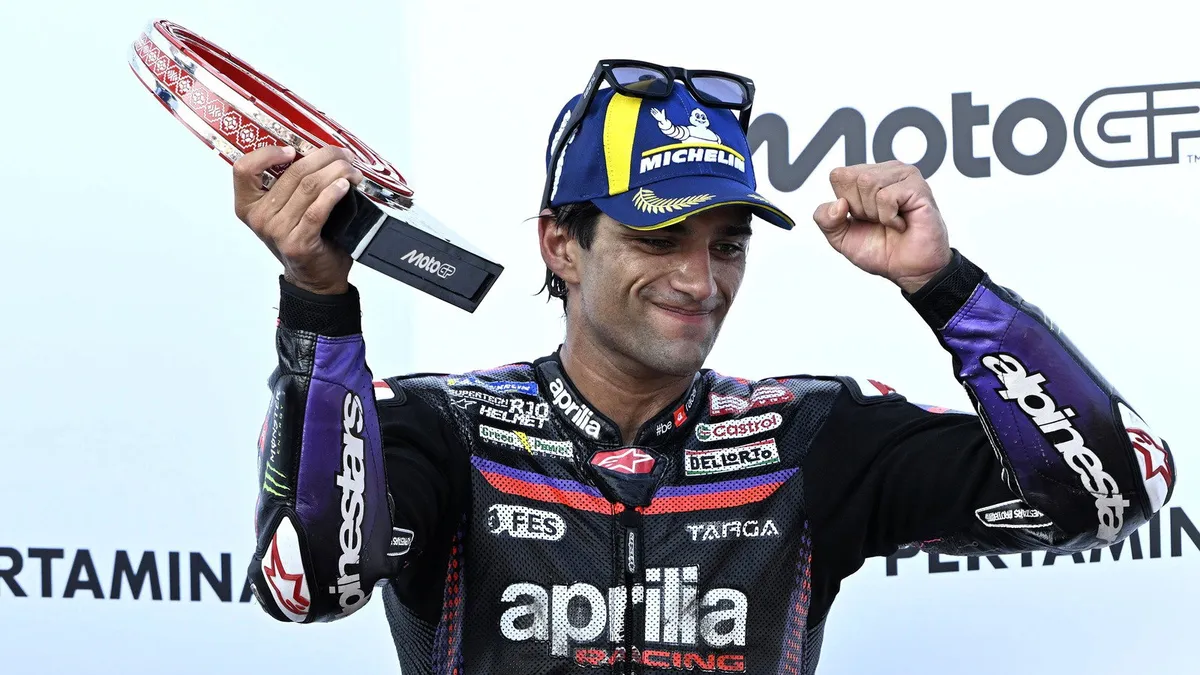 Jorge Martin Rebut Puncak Klasemen MotoGP Usai Podium Mandalika