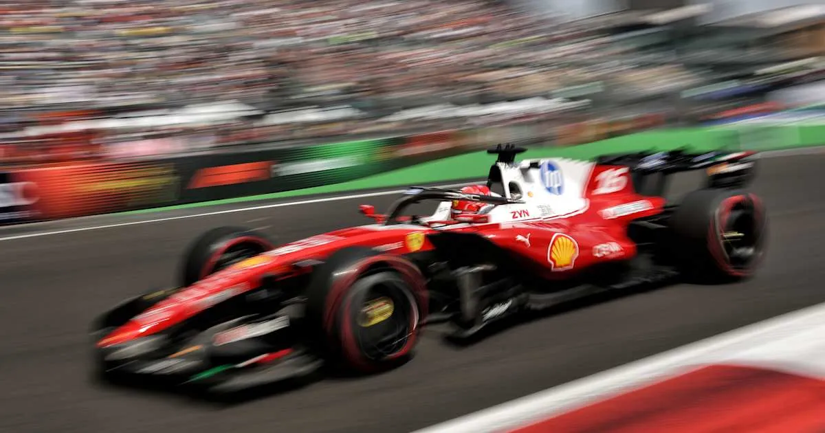 Leclerc P1 dan Kecelakaan Verstappen Warnai Latihan Meksiko
