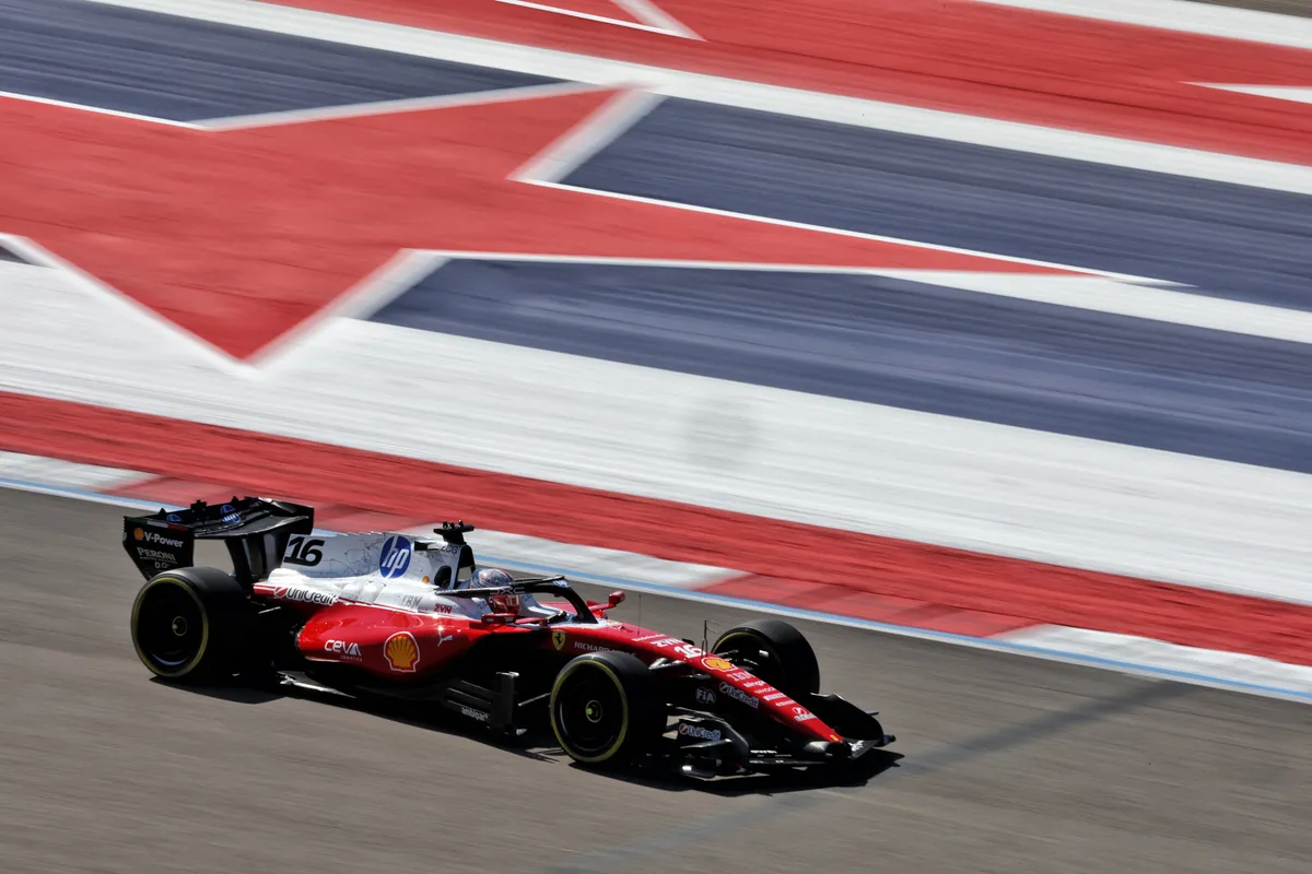 Charles Leclerc Pimpin Latihan Bebas Austin yang Berjalan Ketat