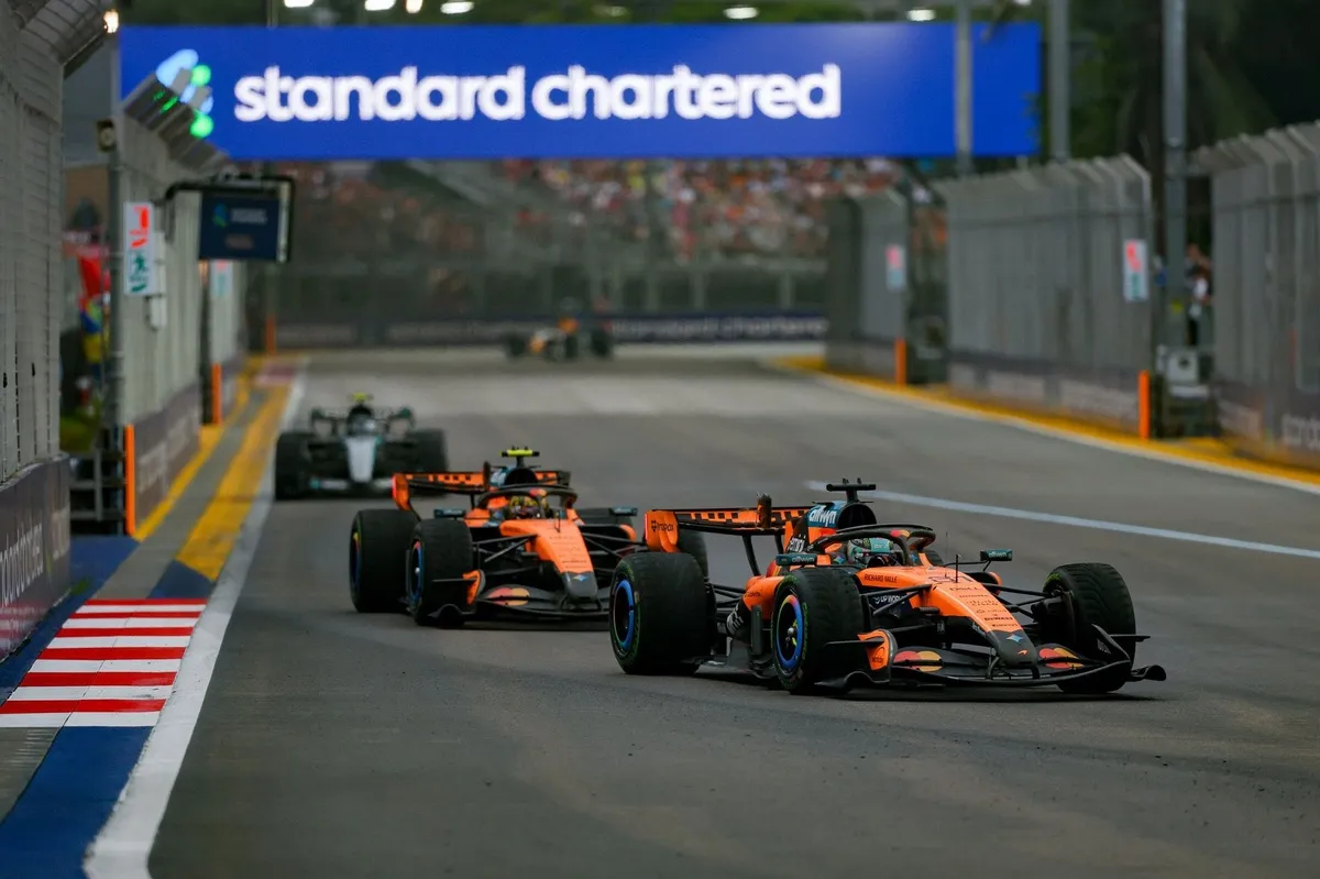 Lando Norris Lolos Dari Penalti Usai Insiden GP Singapura