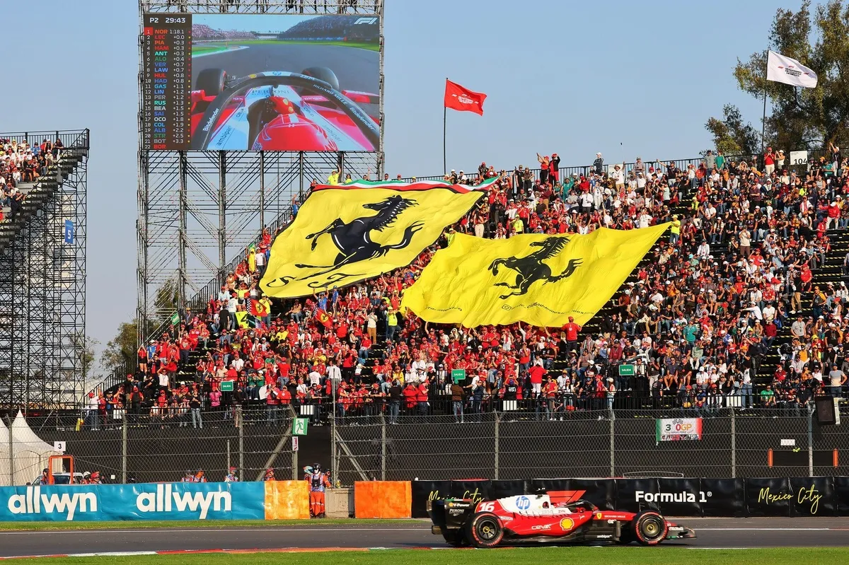 Ferrari Redam Ekspektasi di GP Meksiko Meski Kuasai Sesi Latihan