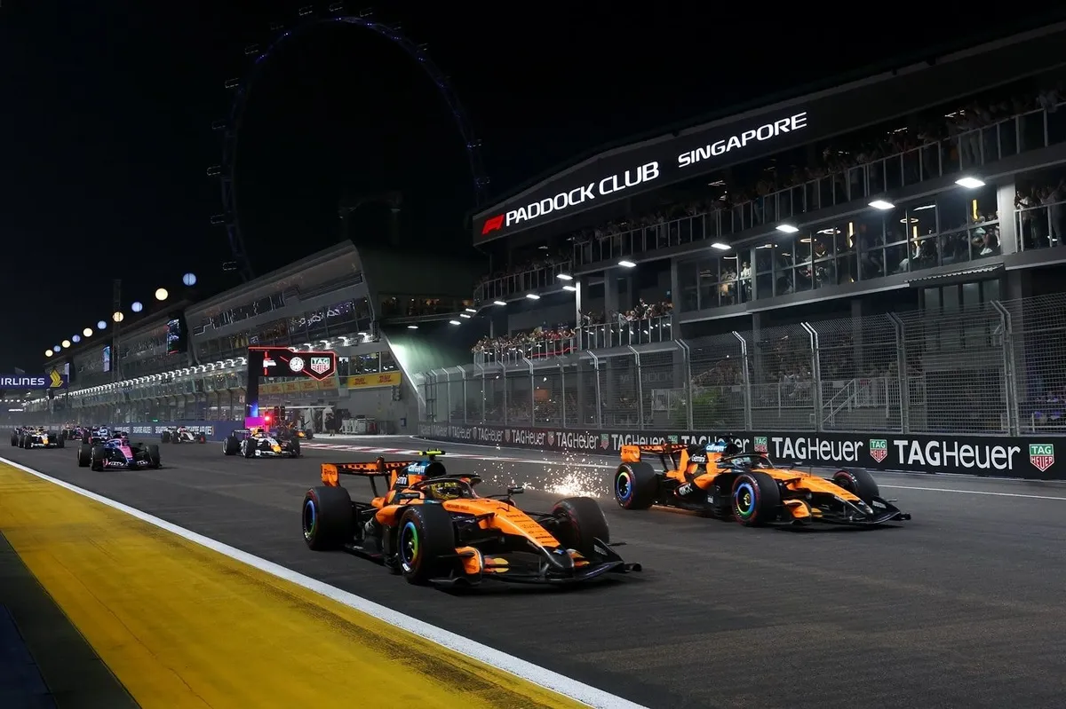 McLaren Tutup Kasus Bentrokan Norris dan Piastri Usai Evaluasi Woking