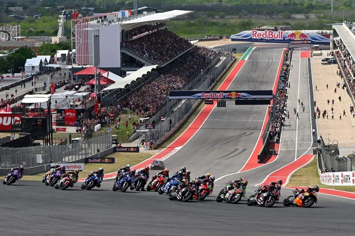 MotoGP Gelar Demo Run di F1 GP Amerika Serikat Usai Akuisisi Liberty Media