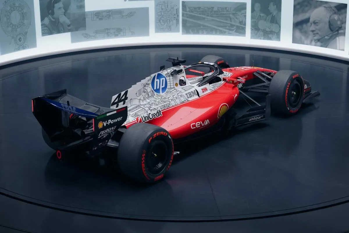 Ferrari Ungkap Livery Spesial untuk F1 GP Amerika Serikat 2026