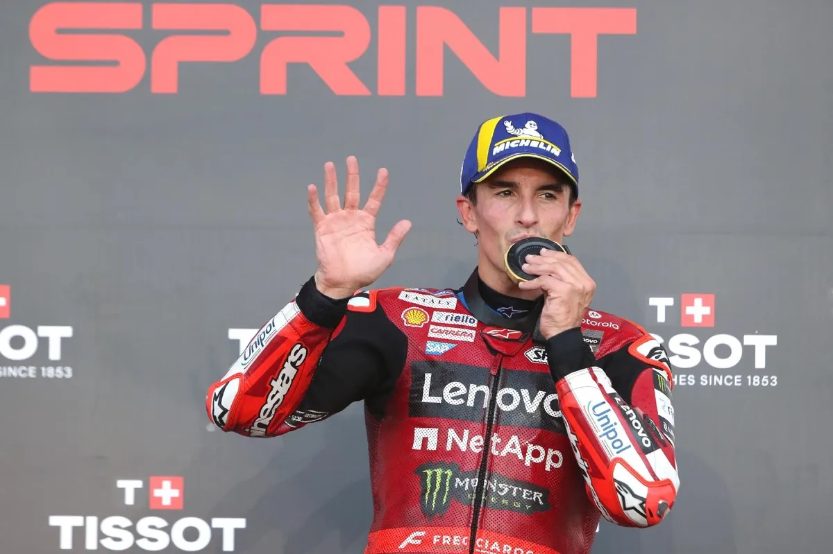 Marc Marquez Sebut Podium Sprint MotoGP Tidak Manusiawi