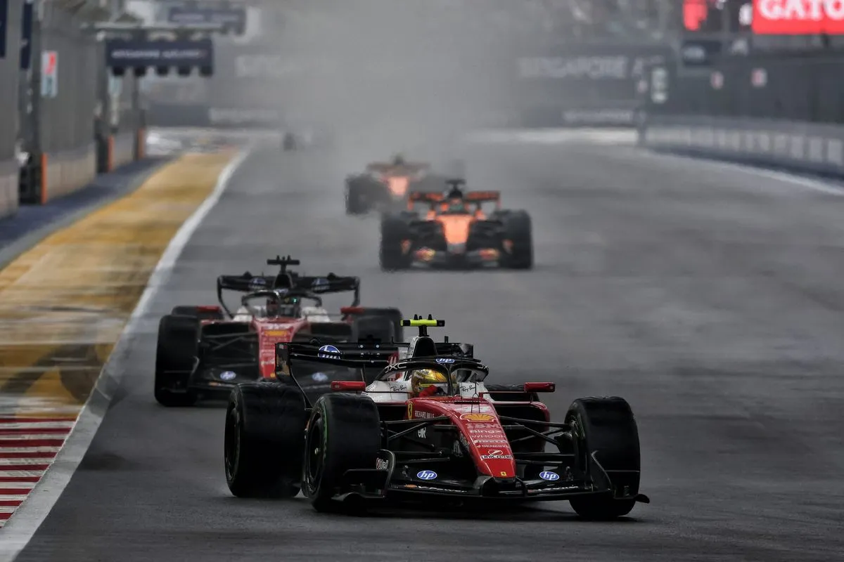 Max Verstappen Menangi GP Singapura 2026 yang Diwarnai Hujan dan Insiden