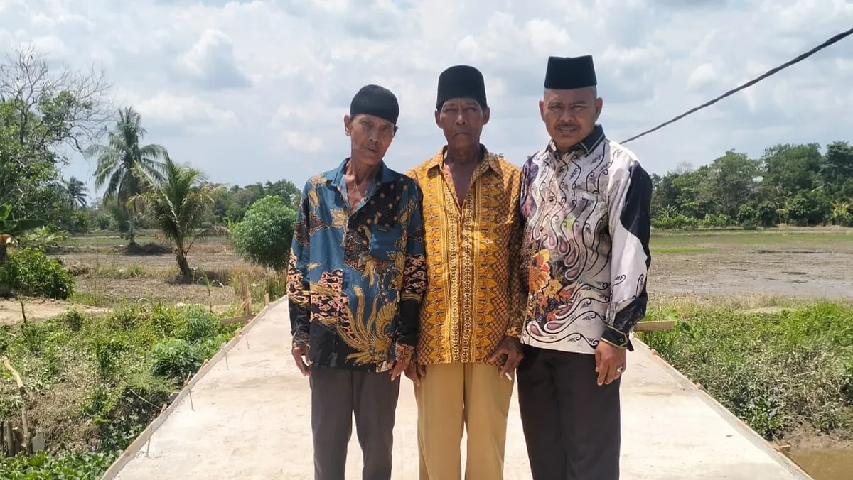 Desa Pematang Palas Genjot Infrastruktur Jalan Demi Ekonomi Warga