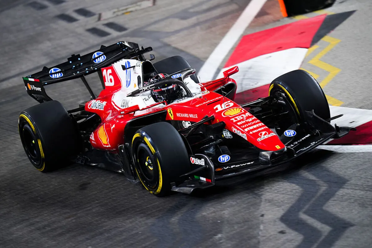 Kengerian Leclerc di Singapura: Mobil Rem Sendiri di Tikungan