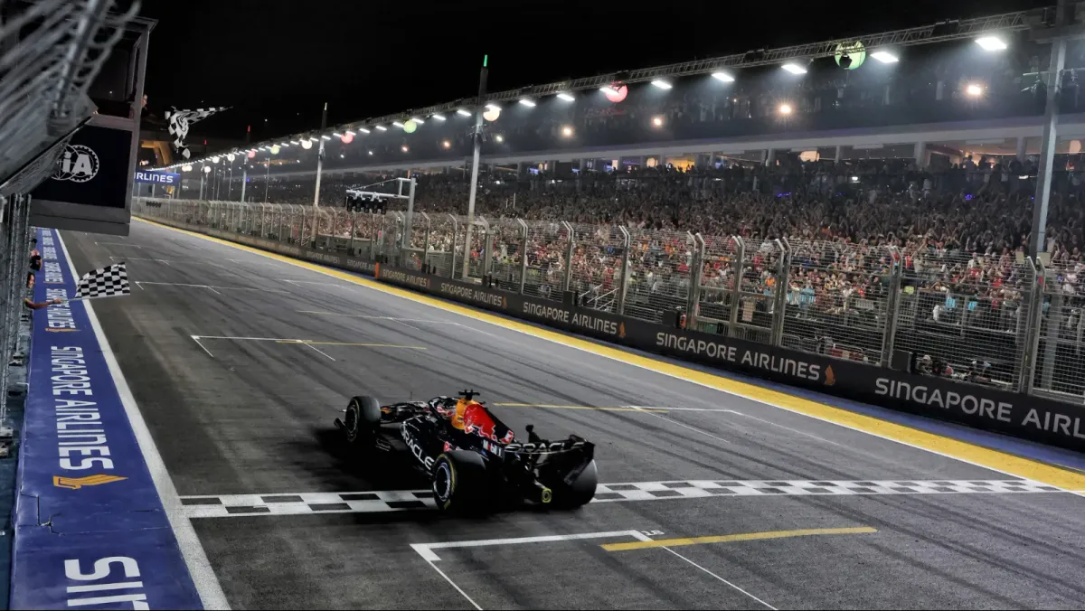 Dominasi Verstappen Putus Kutukan Singapura di Marina Bay
