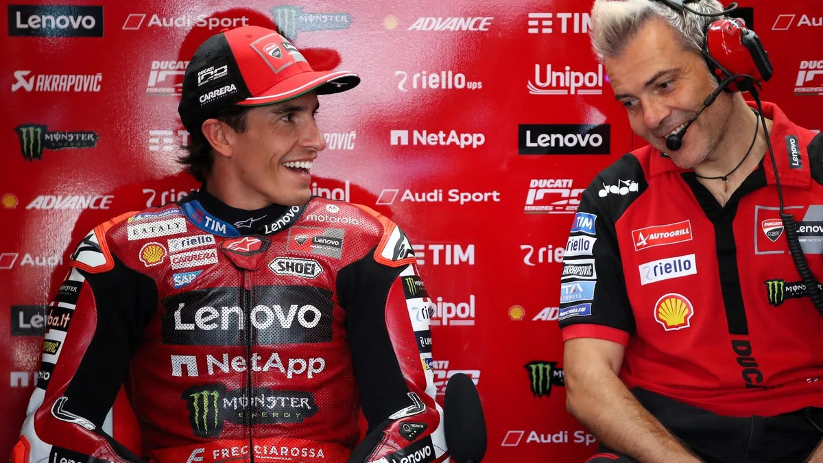 Marc Marquez Tegaskan Ducati Tidak Boleh Arogan Tiru Aprilia