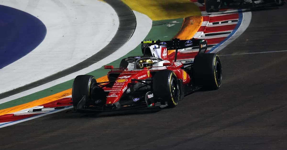 Hamilton Akui Blunder Strategi GP Singapura dan Alami Kondisi Lemah