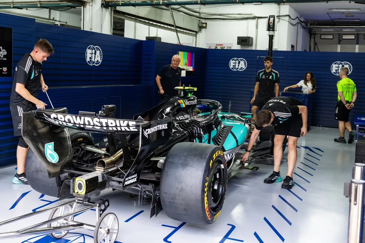 Mercedes Hadirkan Paket Upgrade Besar di GP Bahrain Malaysia