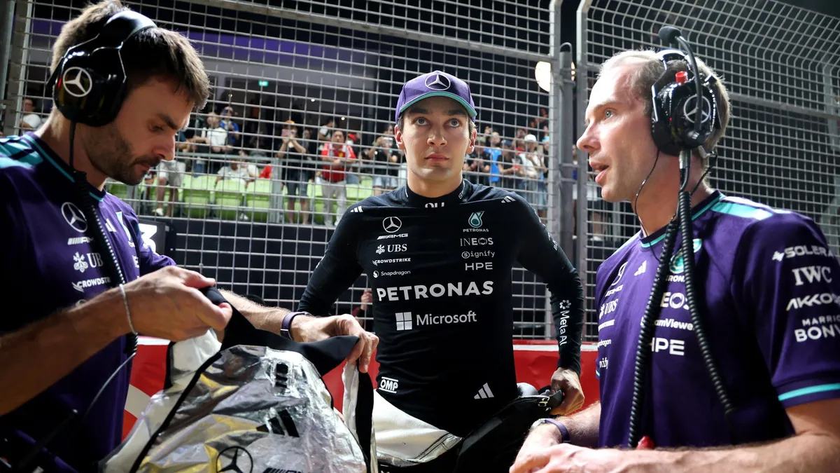 George Russell Ungkap Rencana Penalti Mesin F1 di Las Vegas