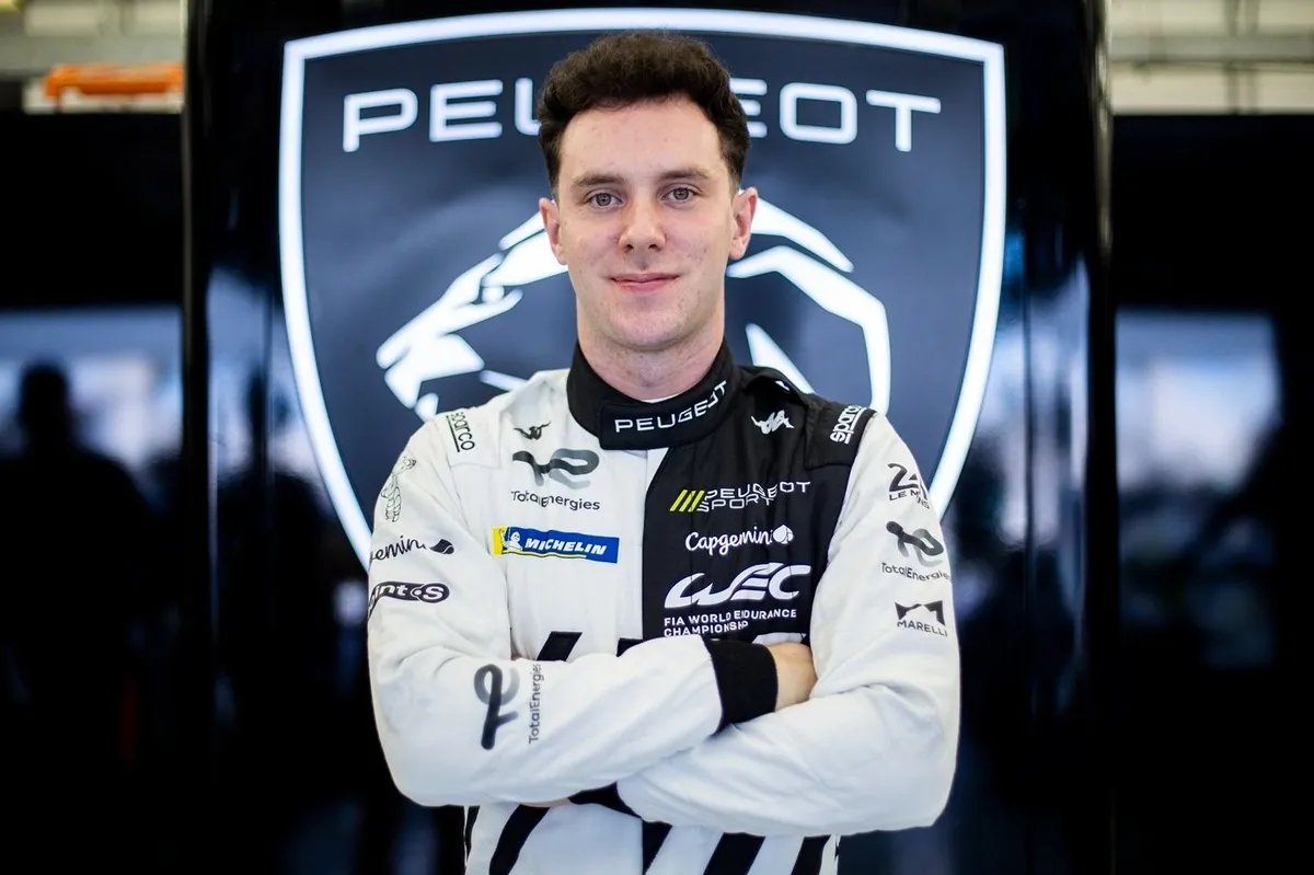 Peugeot Promosikan Alex Quinn ke Kursi Balap WEC 2027