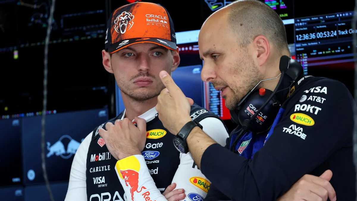 Tom Hart Gantikan Gianpiero Lambiase Dampingi Verstappen di F1 Austin