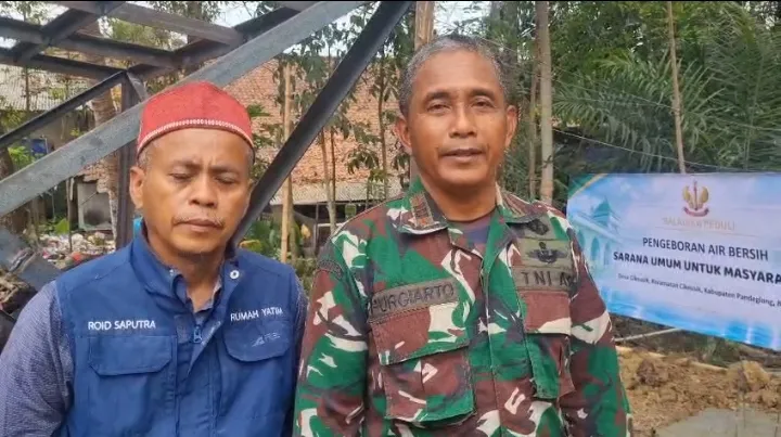 Rumah Yatim dan Baladika Peduli Hadirkan Air Bersih di Pandeglang