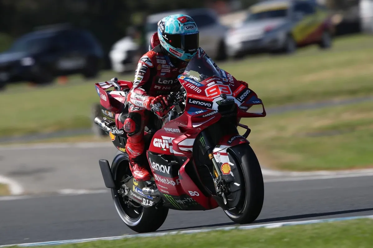 Marquez Rebut Pole MotoGP Australia Usai Kecelakaan di Phillip Island