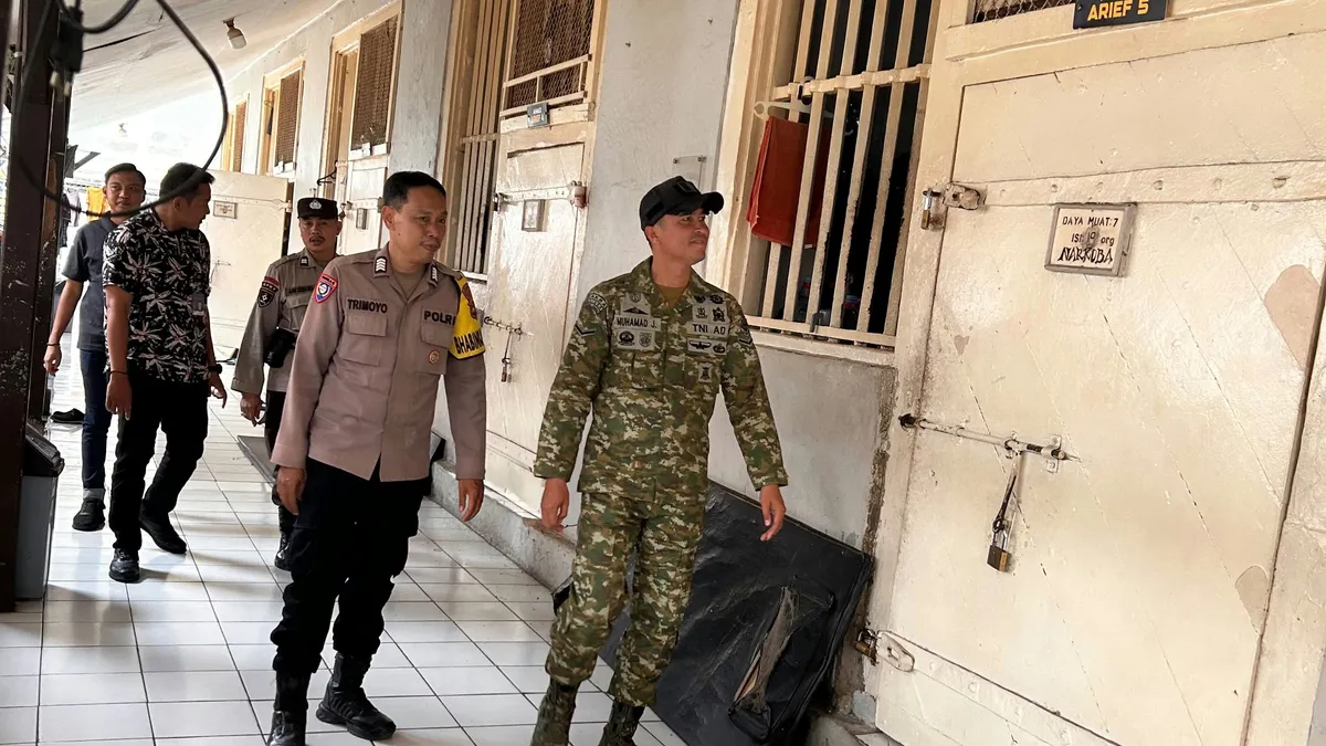 Sinergi TNI-Polri Perkuat Keamanan Rutan Kelas IIB Pandeglang