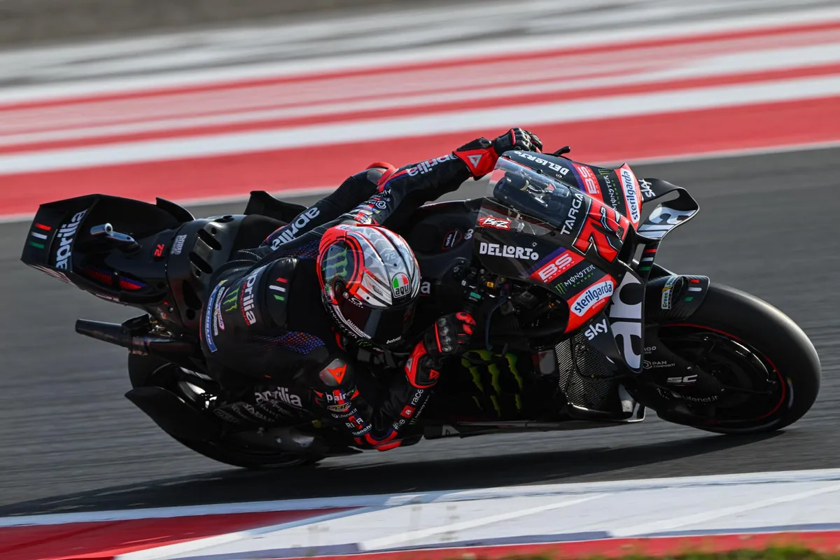 Aprilia Perkasa di Mandalika, Rekor Lap Pecah pada Sesi FP2