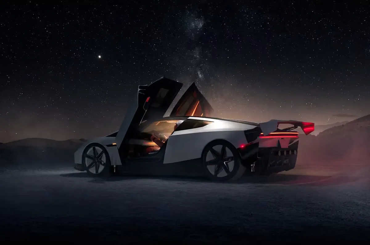 Ketika Inovasi Mobil Terbang Tesla Menghidupkan Ide Paten Lama Ferrari