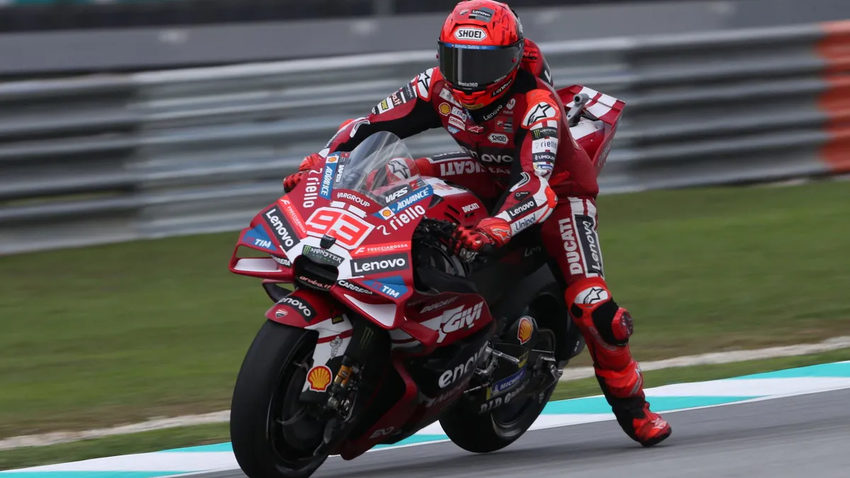 Marc Marquez Ungguli Latihan Sepang Usai Kecelakaan, Jorge Martin Mundur