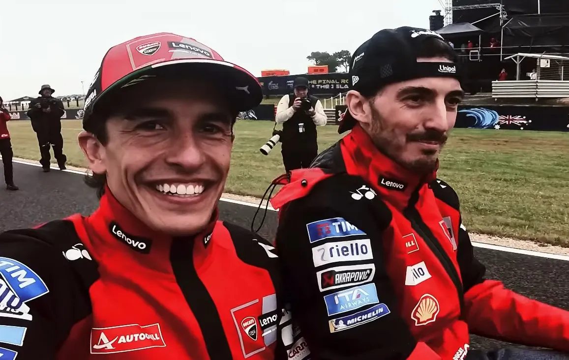 Analisis Pertarungan Sengit Marc Marquez dan Jorge Martin di Phillip Island