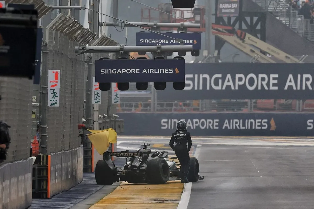 Pemenang dan Pecundang dari Balapan Sprint GP Singapura yang Basah