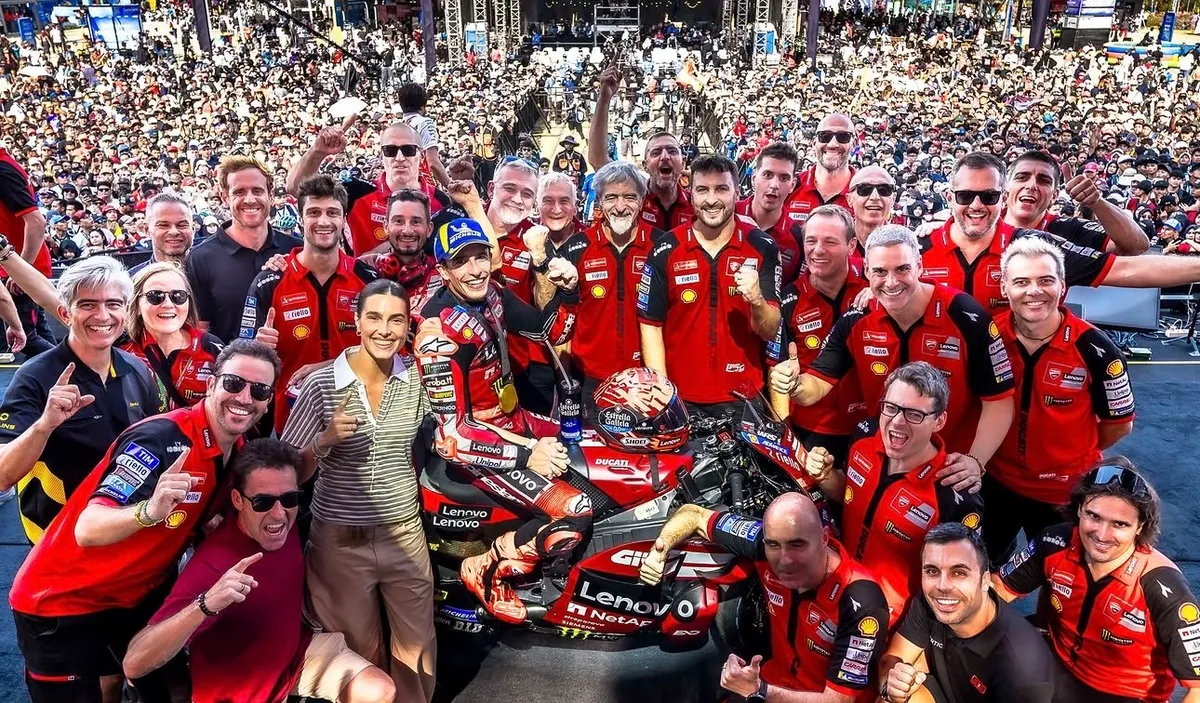 Gigi Dall'Igna Puji Marc Marquez Batasi Kerusakan di Mandalika