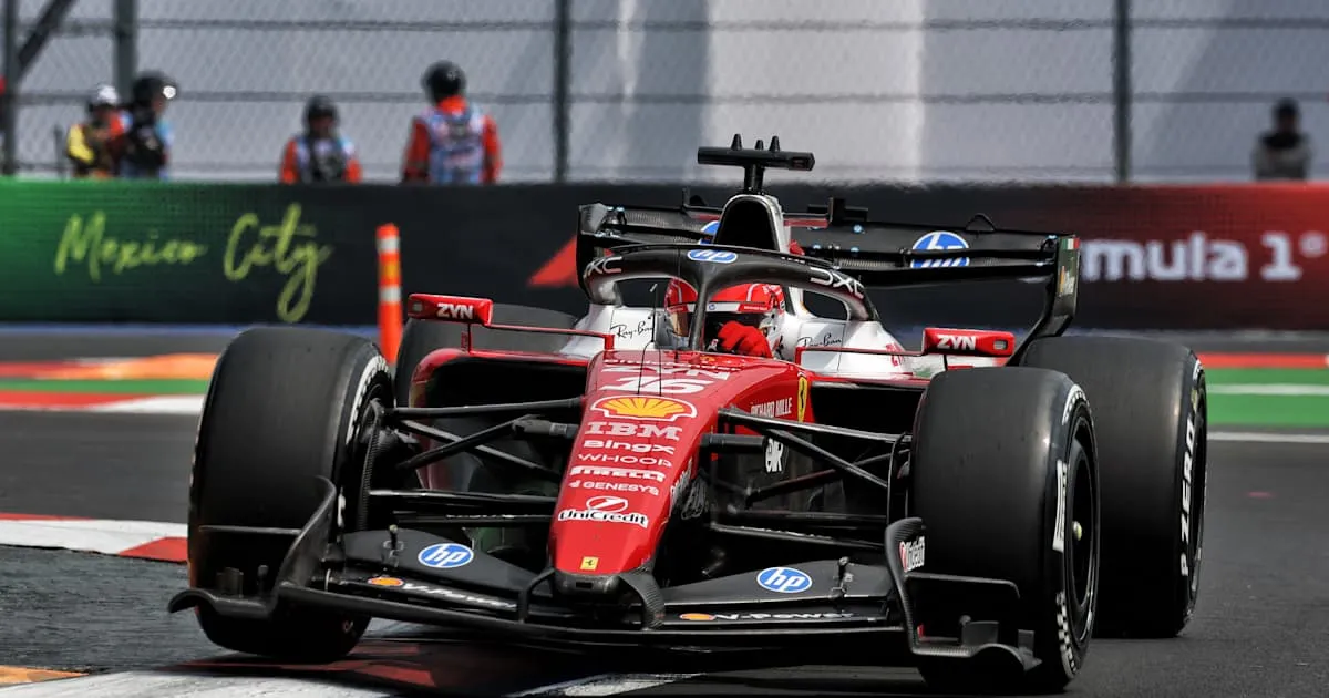 Latihan GP Meksiko: Leclerc Terdepan, Hamilton Amankan P4