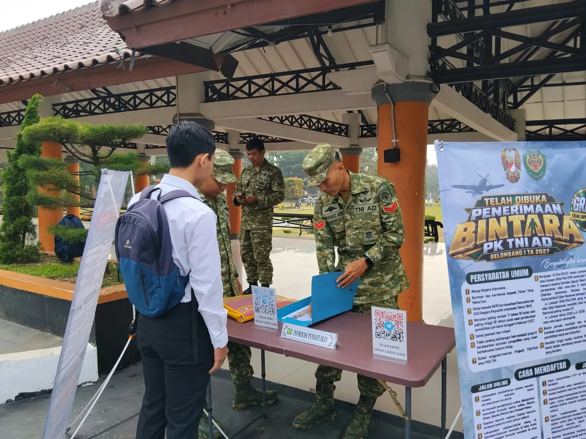 Kodim Pandeglang Gencarkan Sosialisasi Rekrutmen Bintara dan Tamtama TNI AD 2027