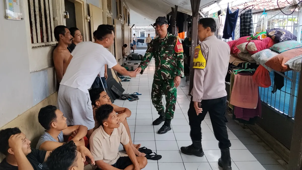 Sinergi TNI dan Polri Perkuat Kerukunan di Rutan Pandeglang