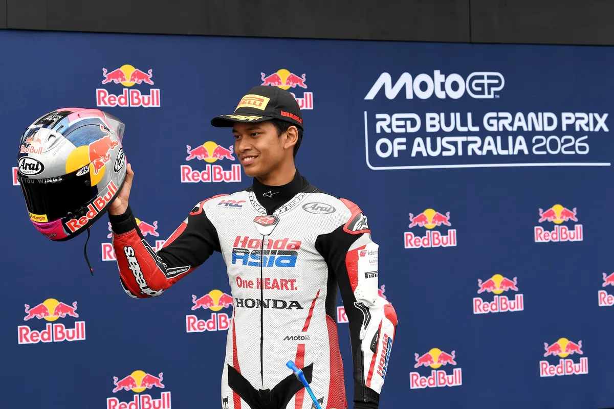 Veda Pratama Ukir Sejarah Rebut Pole Moto3 di Phillip Island