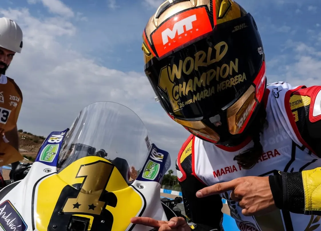 Maria Herrera Raih Gelar Kedua WorldWCR dan Minta Peluang MotoGP