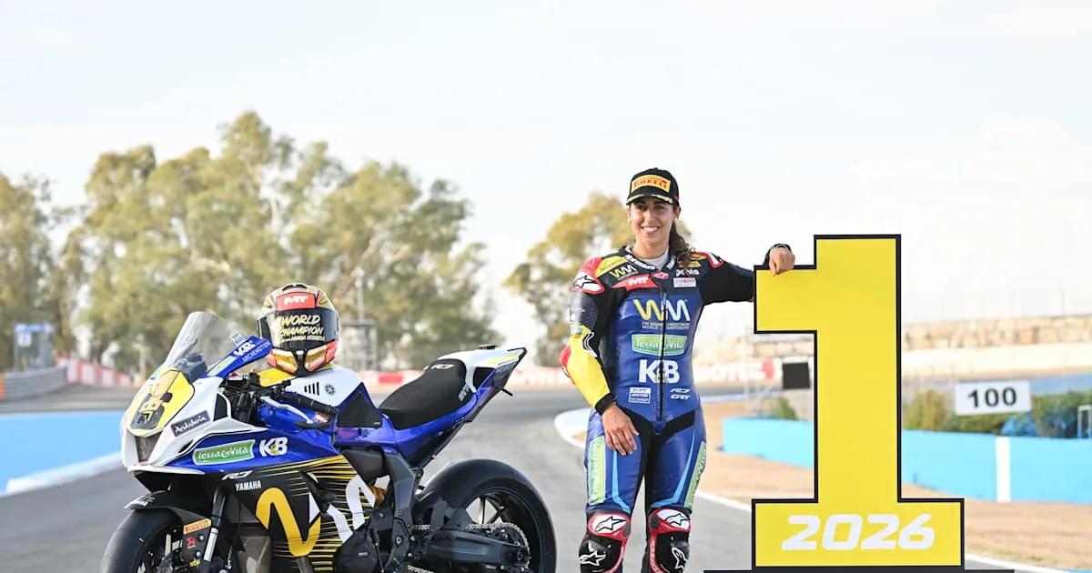 Maria Herrera Pertahankan Gelar Juara Dunia Wanita di Jerez