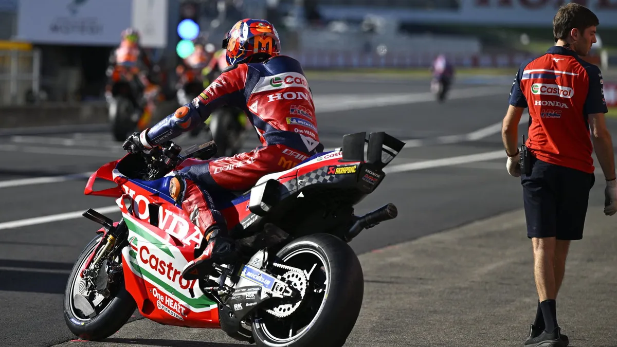 Crash Marini di Motegi: Satu Kesalahan yang Bisa Hancurkan Weekendnya